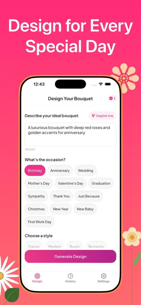 AI Bouquet screenshot 4